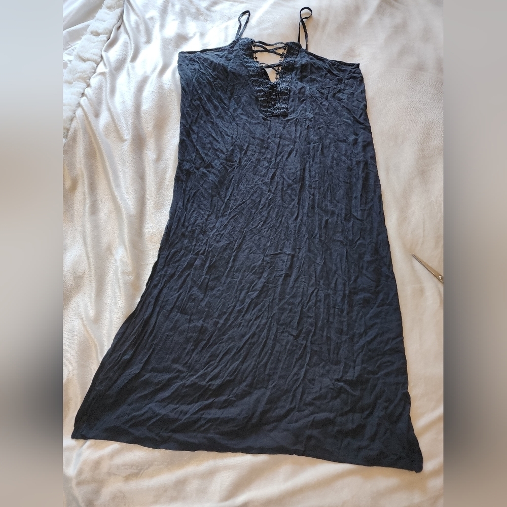 Sexy sheer swimsuit cover up size M